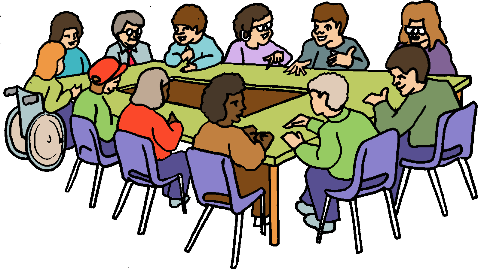Ladies Meeting Clipart - Parental Involvement (1623x902)