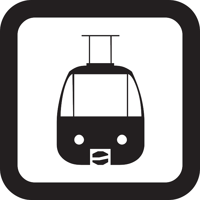 Public Sign, Symbol, Ride, Transportation, Tram, Public - Tram Logo (640x640)
