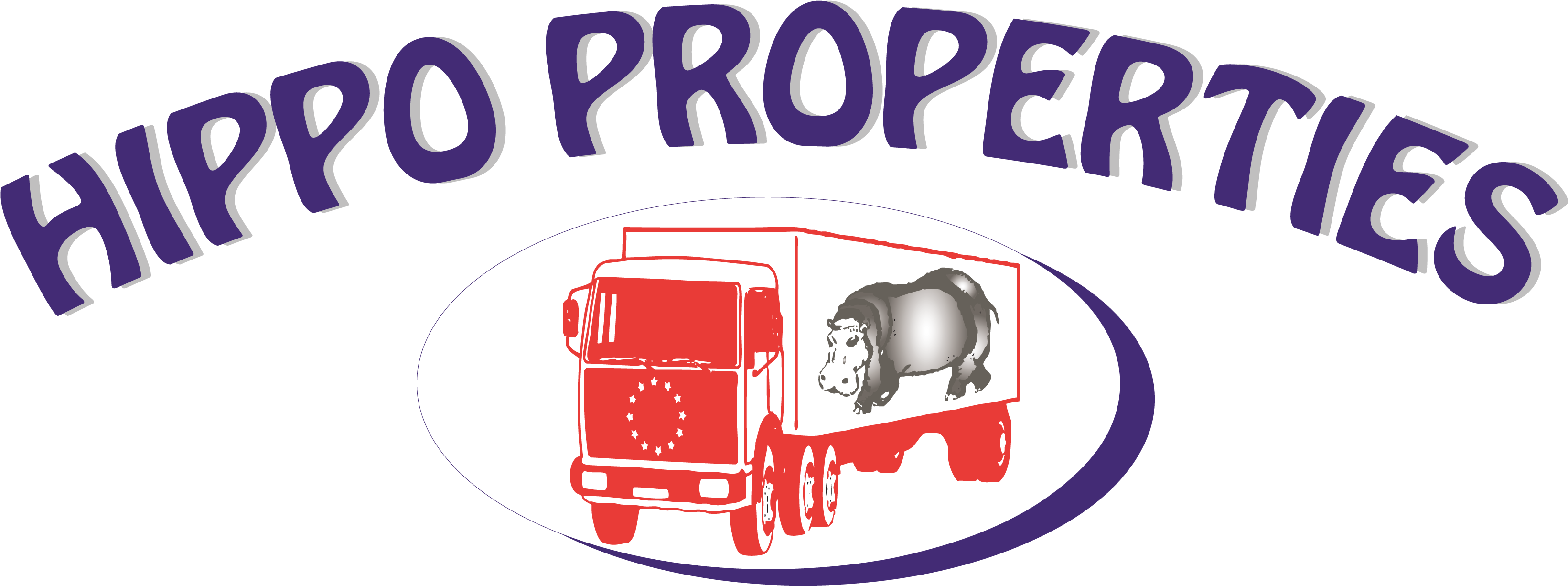 Brand Logo Hippo Properties - Plastic Penny-currency (cd) (3293x1240)
