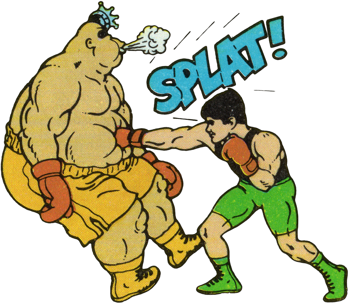 “ Take That, King Hippo @nintendoamerica [the Video - Portable Network Graphics (1280x1054)