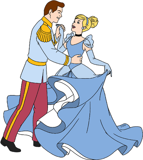 Five Messages Found In Disney - Cinderella And Prince Dance (500x551)