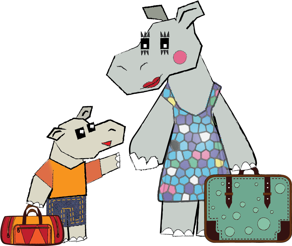 { Choosy Travelers } - Cartoon (981x842)