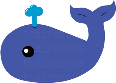 Whale Network Width= - Cute Whale Cartoon (385x321)