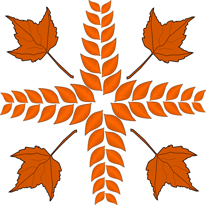 Fall Leaves Clipart 27, Buy Clip Art - Gambar Daun Kering Animasi (721x720)