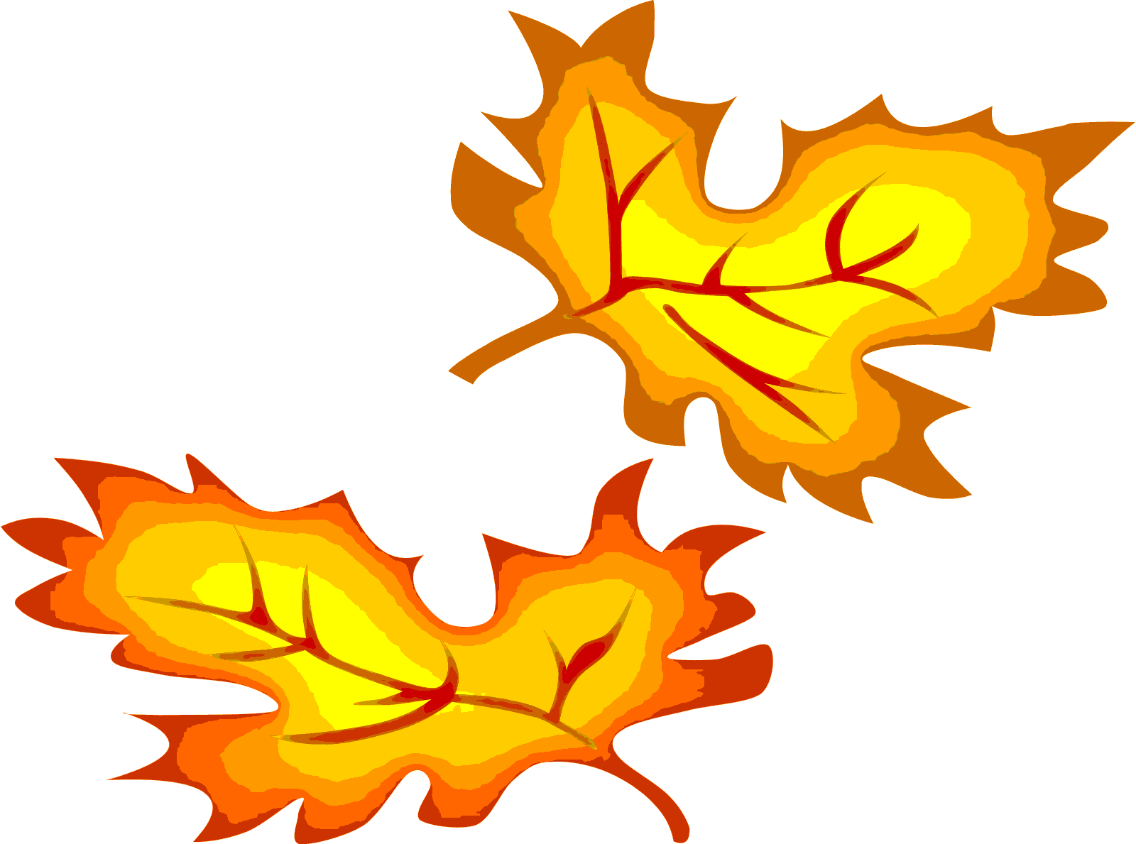 Autumn Leaves Clipart September - Fall Leaves Clip Art (1600x1189)