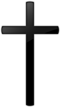 Simple Black Cross Clip Art - Black Cross Clipart (512x512)