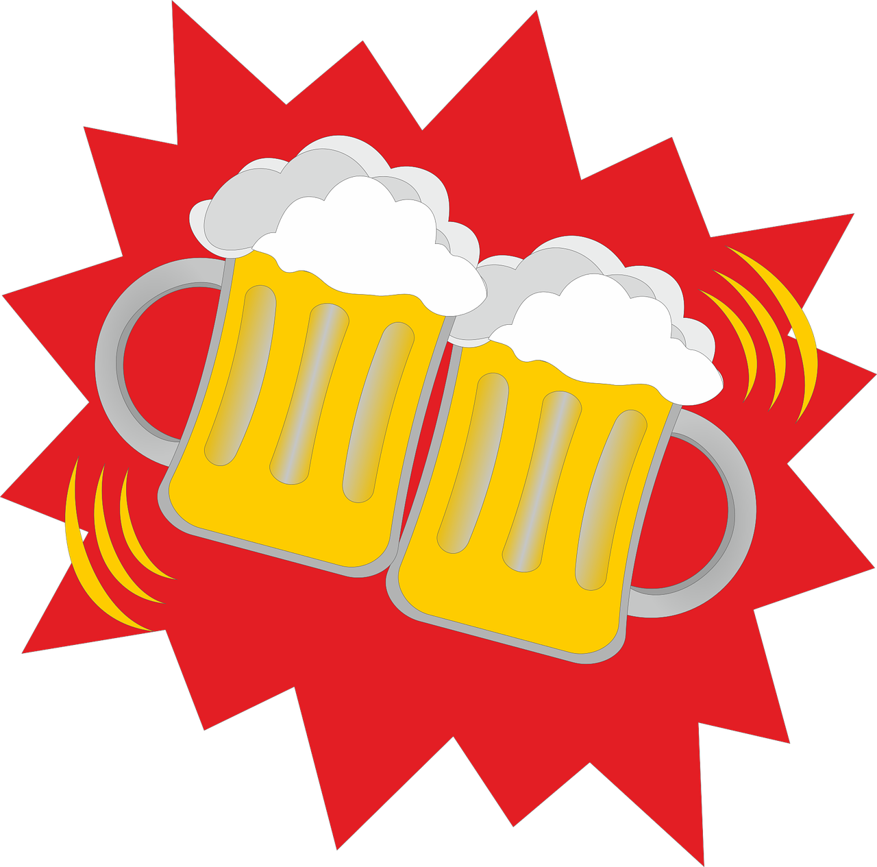 Beer-2328226 - Copo De Cerveja Png Desenho (1280x1265)