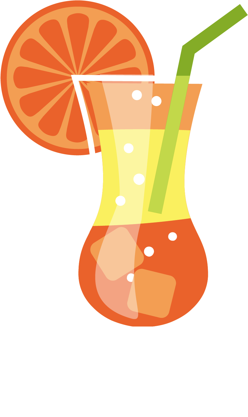 Soft Drink Orange Juice Orange Drink - Cold Juice Vector Png (1500x1500)