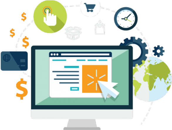 Online Banking Clipart Computer - Bank (640x480)