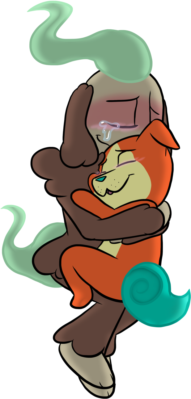 You Understand Me More Than Anyone Else By Luckynight48 - Cartoon (1024x1325)