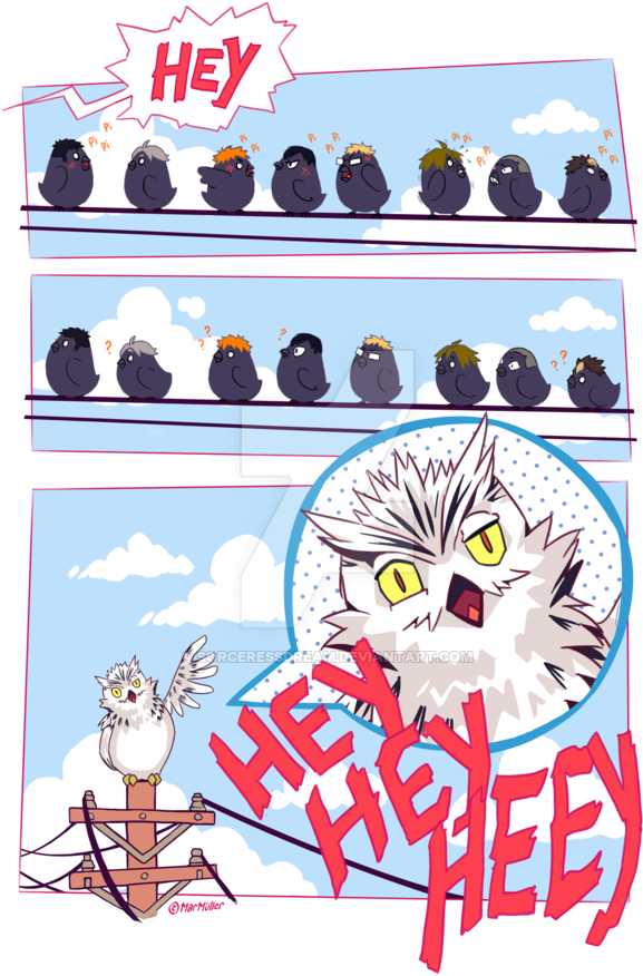 For The Birds By Sorceressdream - Haikyuu Birds (600x890)