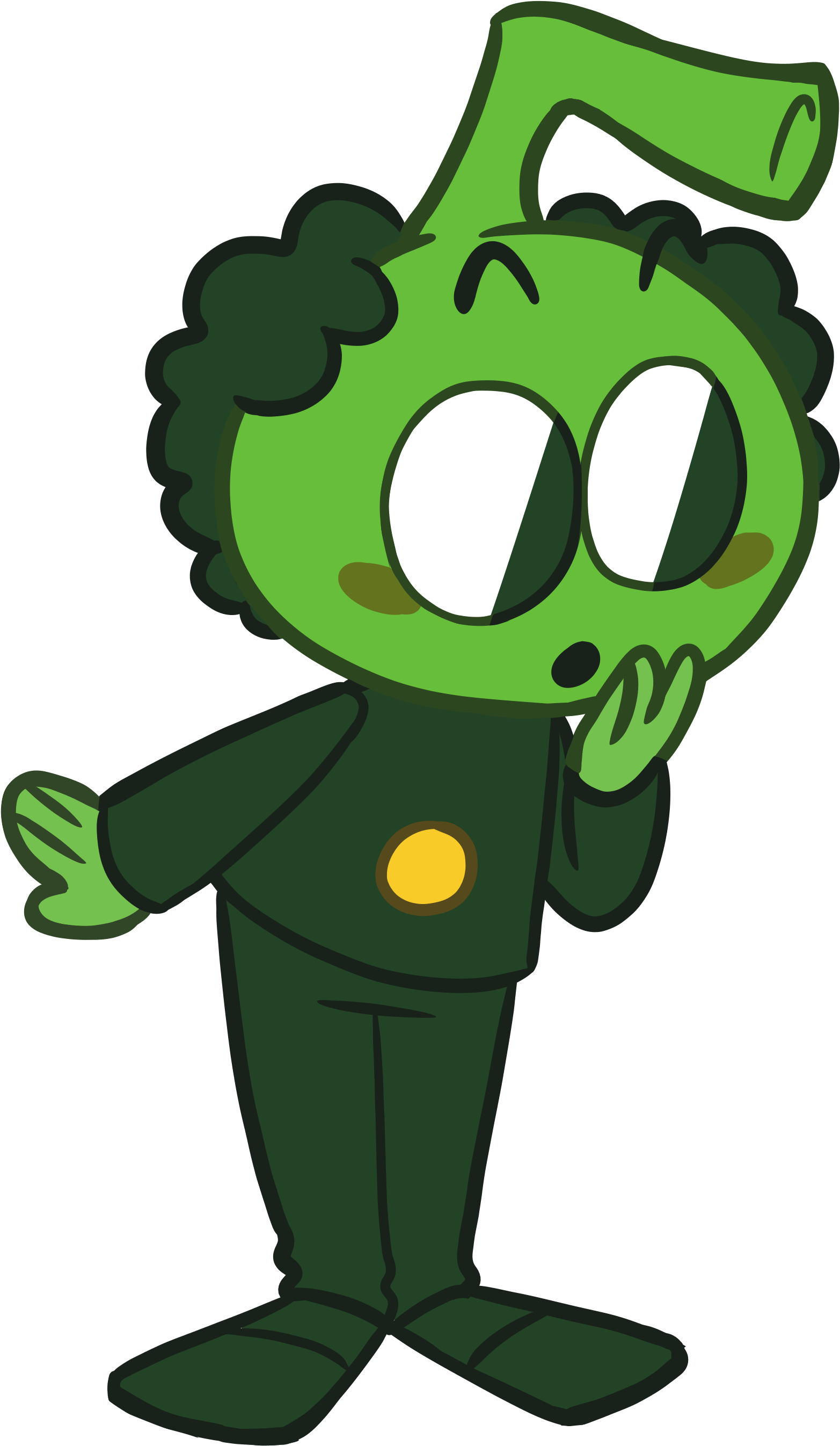 Curious Lil Snork - Cartoon (2900x2900)