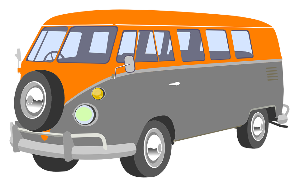 Bus Van Cliparts - F And V Minimal Pairs (960x601)
