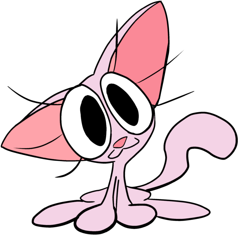 Curious Kitten By Joeywaggoner - Cartoon (900x809)