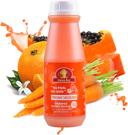 Orange Carrot Papaya - Vegetable Juice (505x600)
