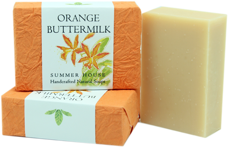 Orange Buttermilk Soap - Orange Buttermilk Soap (1000x855)
