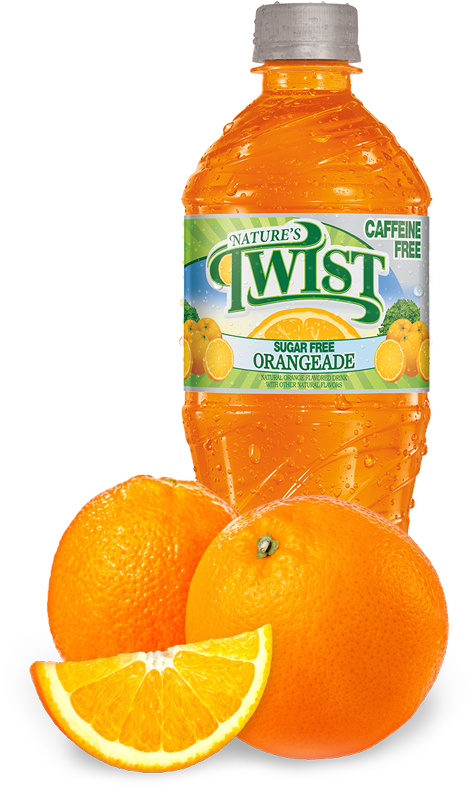 Nature's Twist Orangeade Sugar Free View Nutrition - Natures Twist Lemonade, Sugar Free, Caffeine Free - (550x800)