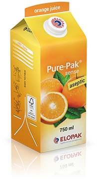 Pure-pak Sense Aseptic Medium Juice - Juicebox (424x600)