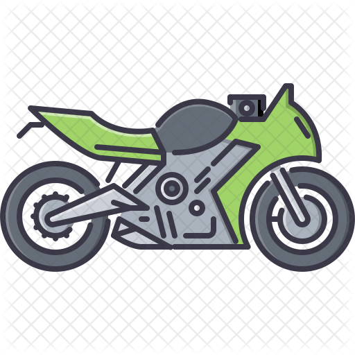 Sports Bike Icon - Motorcycle (512x512)