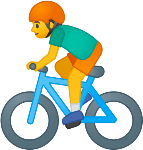 Google - Riding Bike Emoji (512x512)