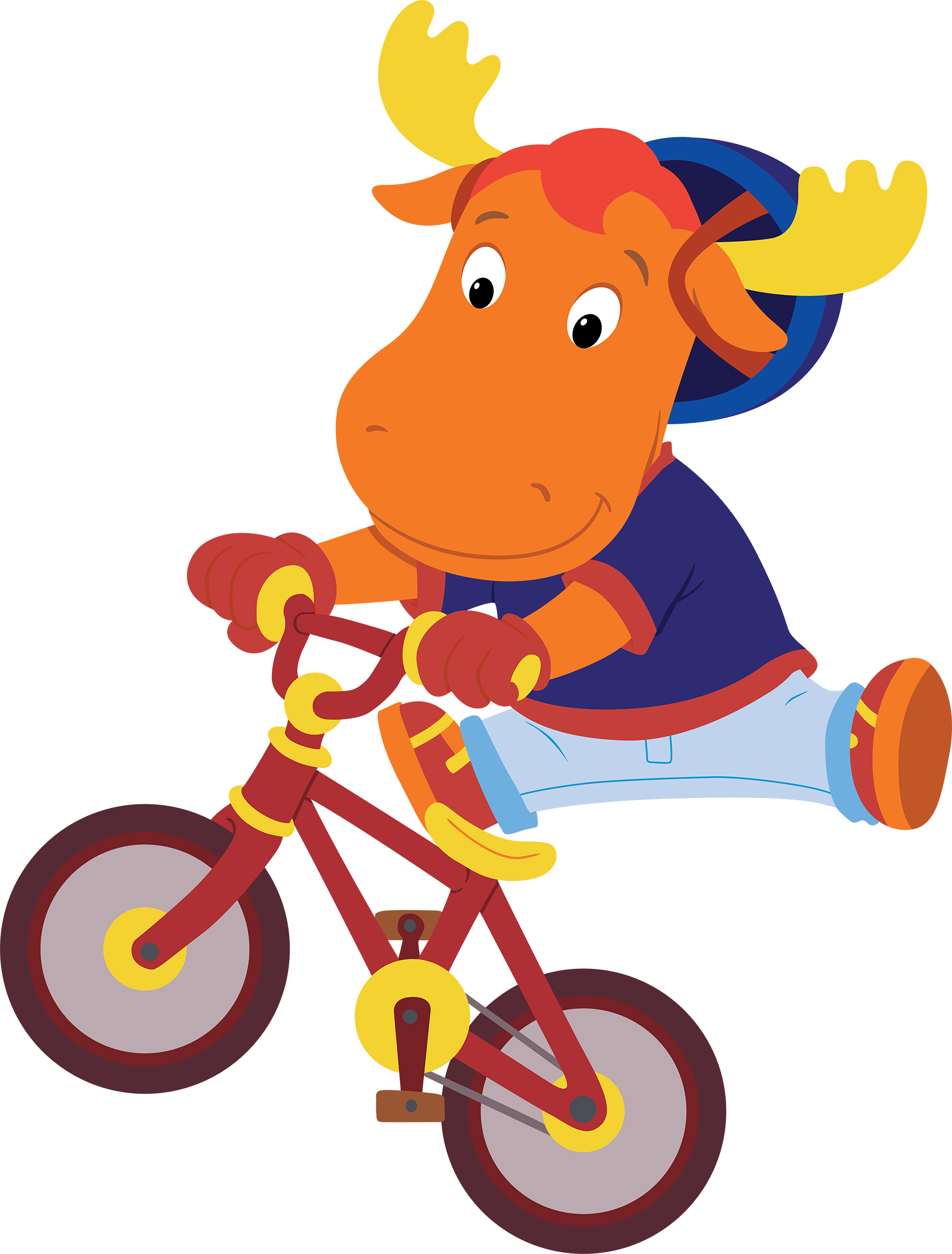 The Backyardigans Sport-tacular Tyrone On Bicycle - The Backyardigans (1860x2450)