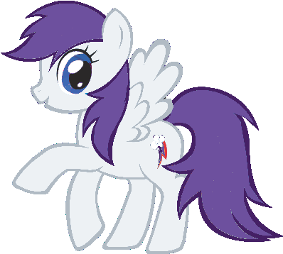 Fanmade Rainbow Dash Rarity Pallette Swap By Mewkat14 - Little Pony Friendship Is Magic (412x358)