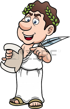 Isocracy Is A Form Of Government Where All Citizens - Greek People Cartoon (336x450)