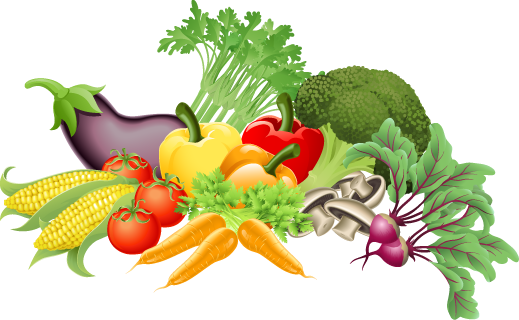 Vegetables Clip Art Fcjuer Clipart - Vegetables Clipart (519x320)