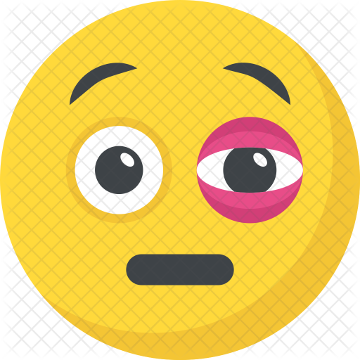 Black Eye Emoji Icon - Black Eye Emoji (512x512)