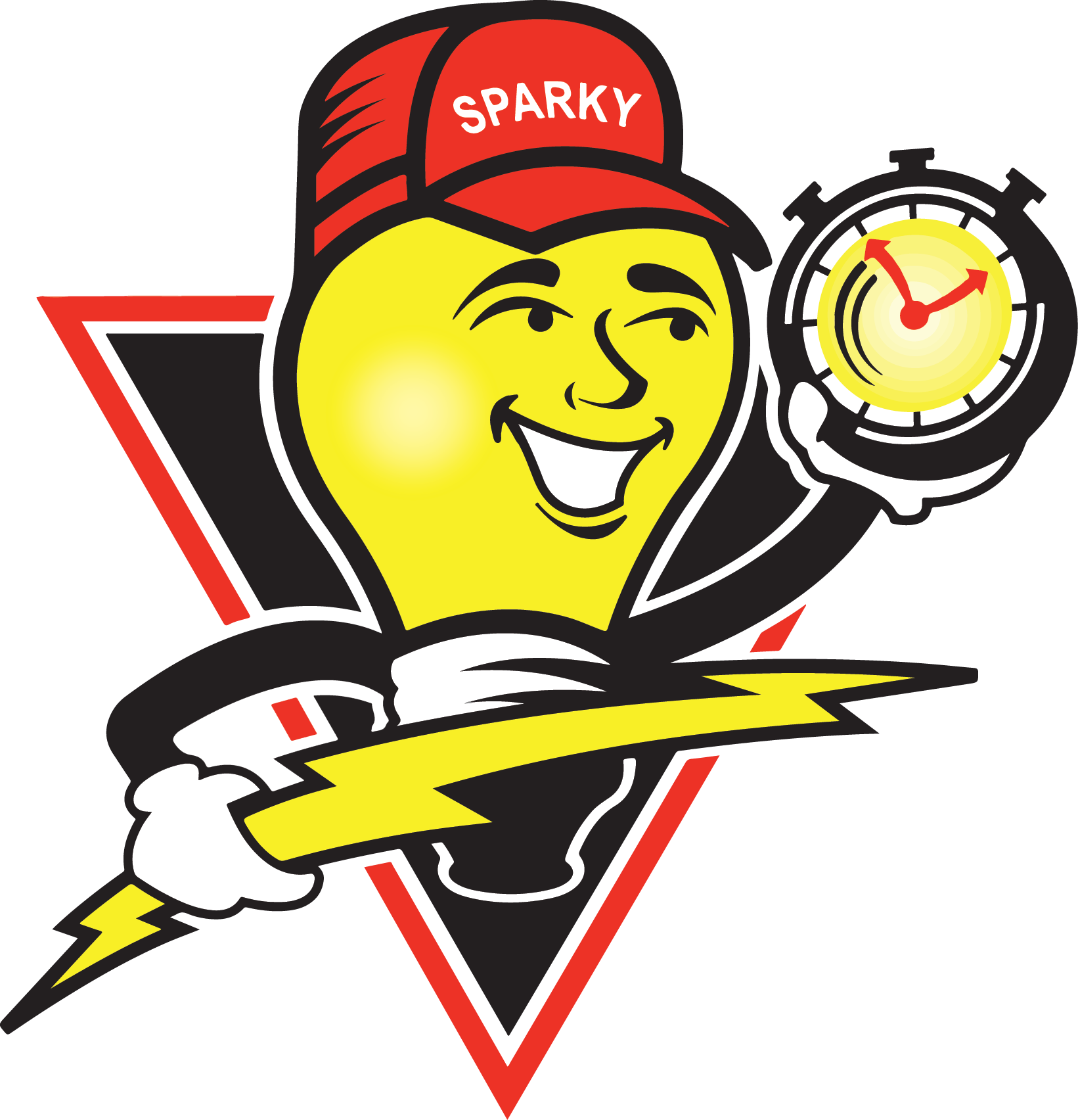 Mister Sparky Electrician Houston Shows Logo For Skilled - Mister Sparky (1641x1704)