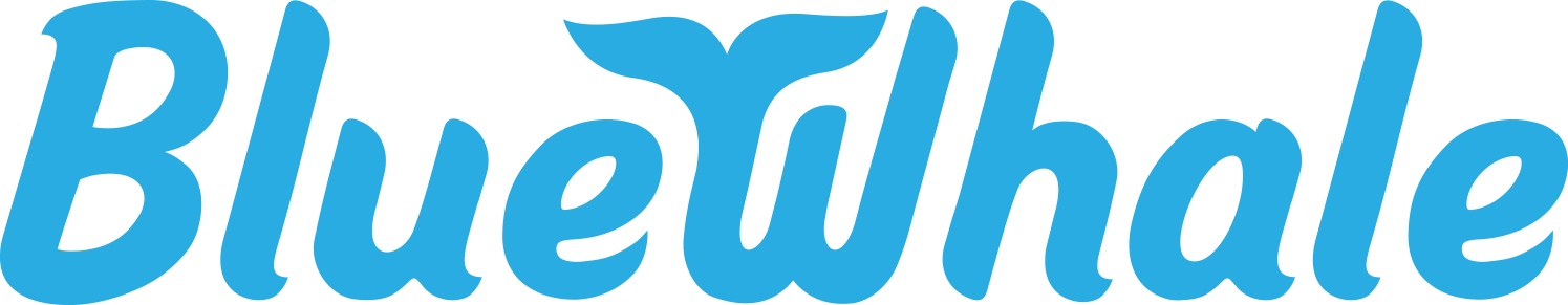 Bluewhale Logo - Reinforcement Learning (1495x291)