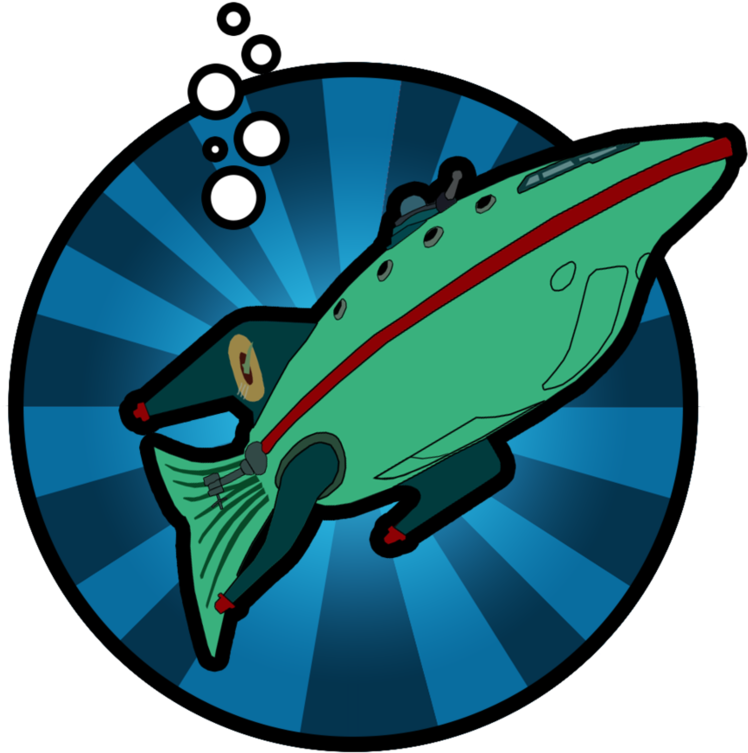 Planet Express Ship By Somethoughtlessname - Futurama (894x894)