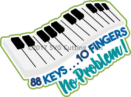 88 Keys 10 Fingers No Problem - Finger (450x332)