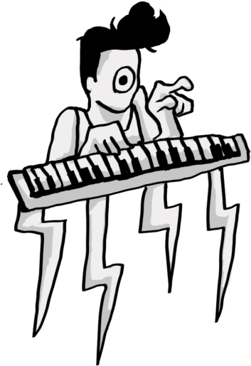 Poster - Electronic Keyboard (353x515)