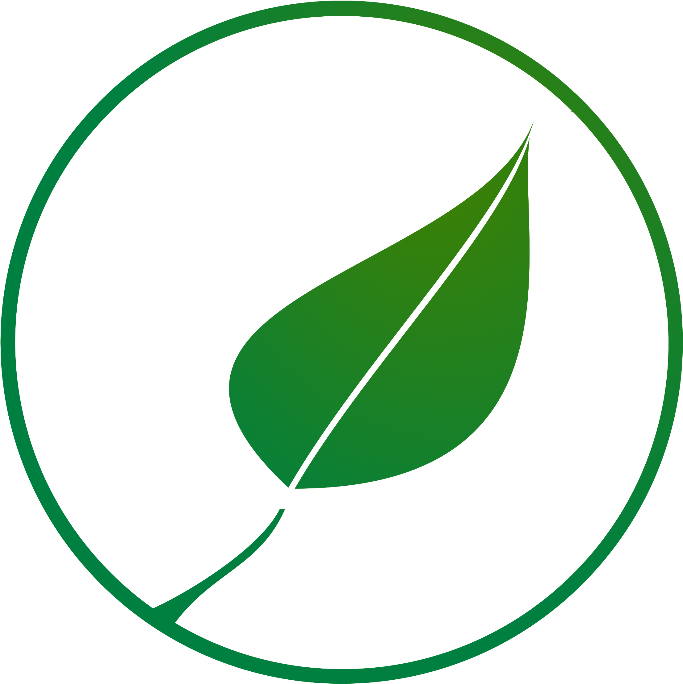 Go Green - Go Green Leaf Png (2489x2494)