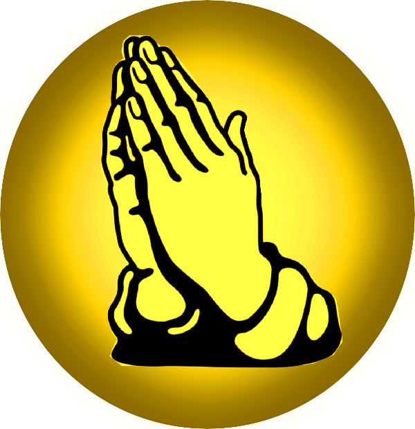 The Prayer Force Our Prayer Force Never Ceases Praying - Praying Hands Silhouette (600x619)