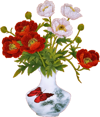 Butterfly Sticker - Bouquet (362x438)