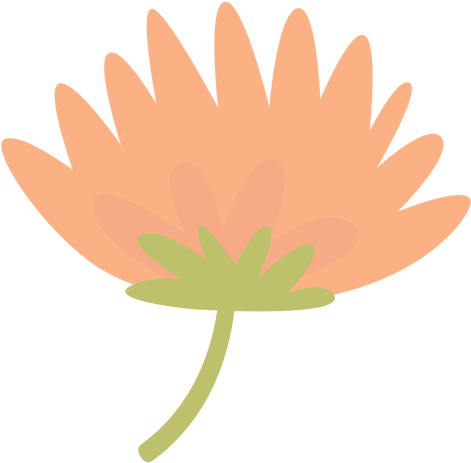 Flat Pastel Flower Doodle - Pastel Png (512x512)