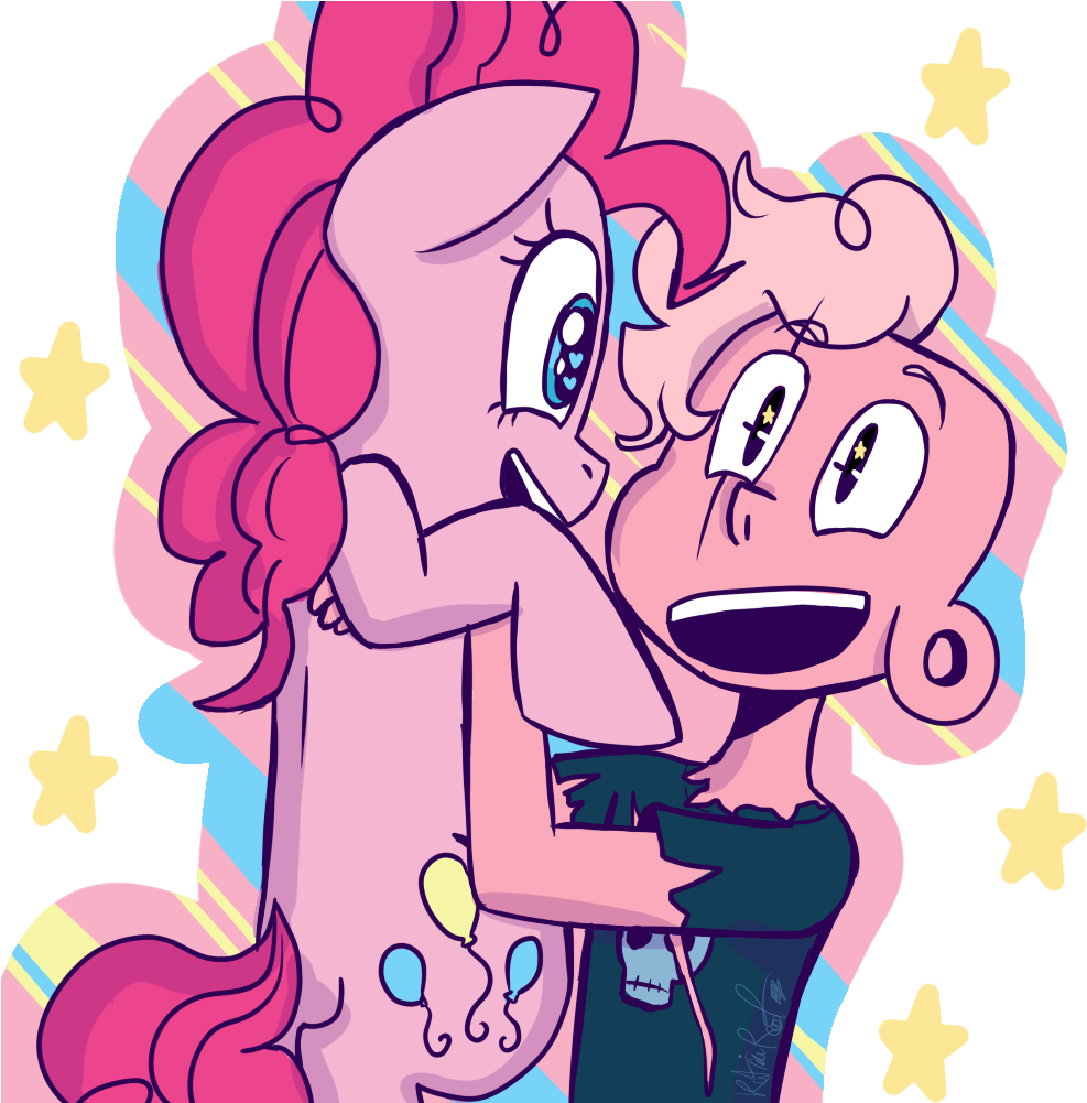 Sketchylicious66, Crossover, Heart Eyes, Holding A - Steven Universe Lars Png (1000x1000)