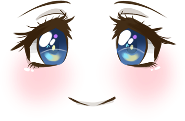 Anime Anime Anime Anime Eyes Face Face Face Face - Anime Face Roblox (420x420)