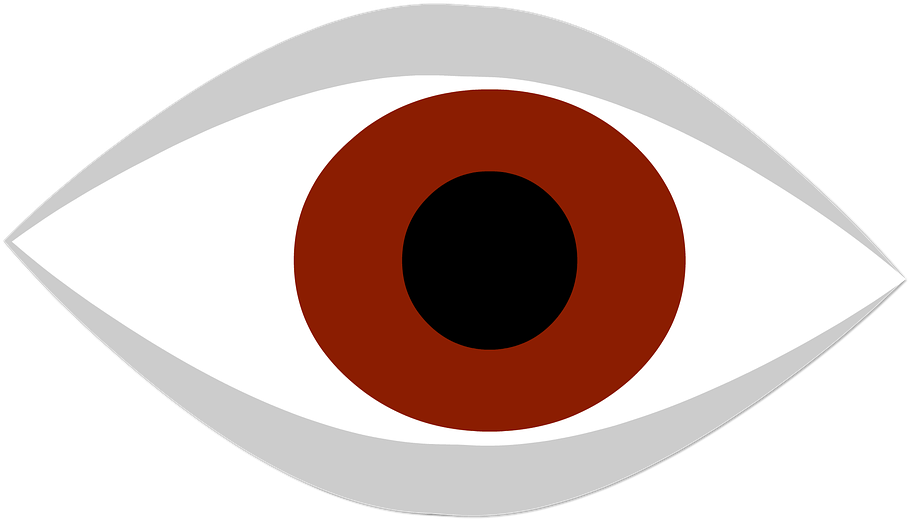 Brown Eyes Clipart Mata - Eye (960x575)