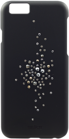 Sellot Galaxy On Iphone 6/6s Black Case - Mobile Phone Case (480x480)