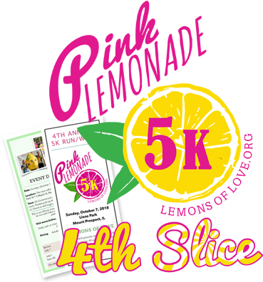 Join Us For Our 4th Annual Pink Lemonade 5k On October - Flower (381x399)