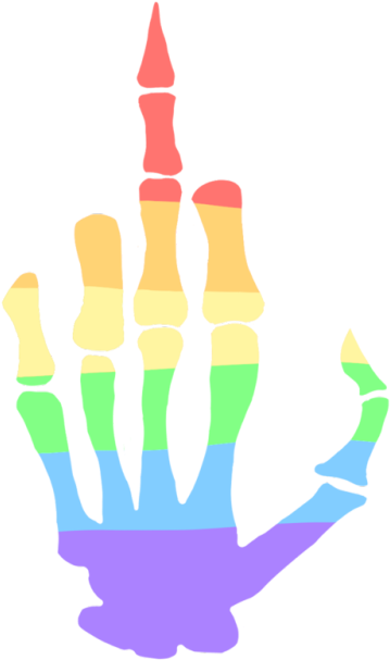 Middle Finger Png (500x707)