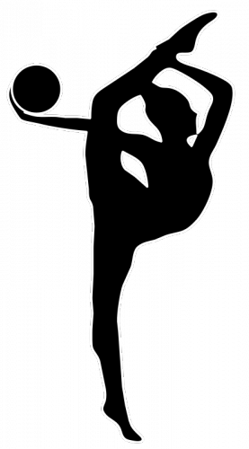 Do Gymnastics - Rhythmic Gymnastics Logo (277x500)