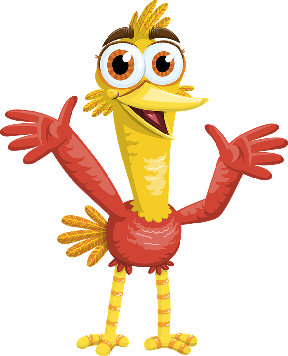 Animated Pizza Clipart 7, Buy Clip Art - Bird (584x720)