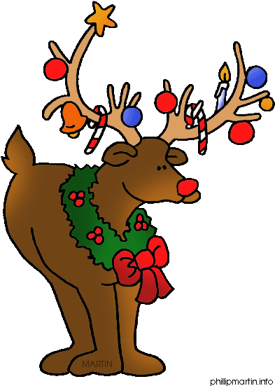 Christmas Music Clip Art Clipart - Phillip Martin Clipart Christmas (451x576)