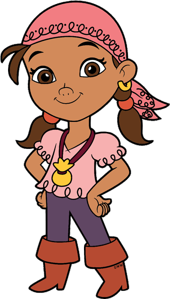 Royalty Free Pirate Clipart - Jake And The Neverland Pirates (350x607)