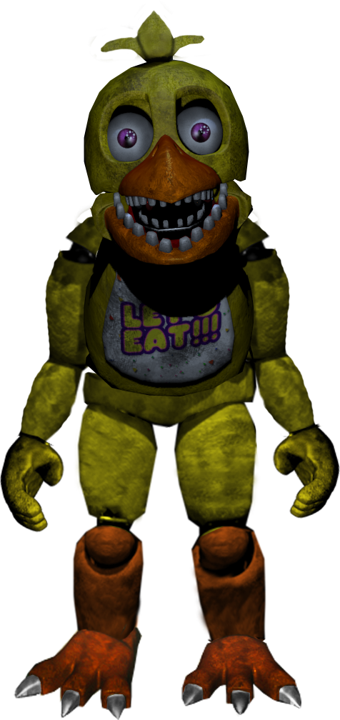 Fredbear's Family Diner- Chica By Fazboggle - Five Nights At Freddy's (476x1008)