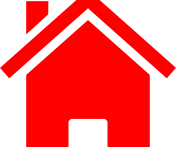 Home Renovation Clip Art Red, House Clip Art House - House Animation Transparent (600x500)